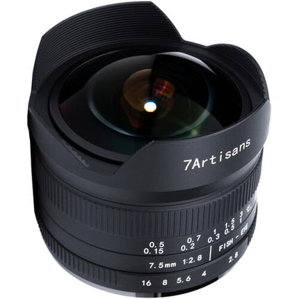 7artisans Photoelectric 7.5mm f-2.8 II Fisheye Lens for Canon EOS-M