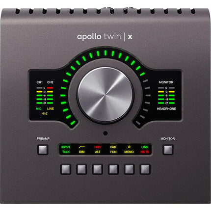 Universal Audio Apollo Twin X DUO Heritage Edition Thunderbolt 3 Audio Interface with UAD DSP