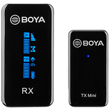 BOYA BY-XM6-S1 Mini Ultracompact Wireless Microphone System for Cameras and Smartphones