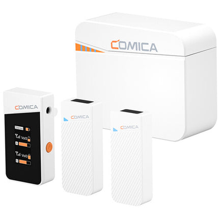 Comica Audio Vimo C3 Mini 2-Person Wireless Microphone System for Cameras Smartphones with 3.5mm