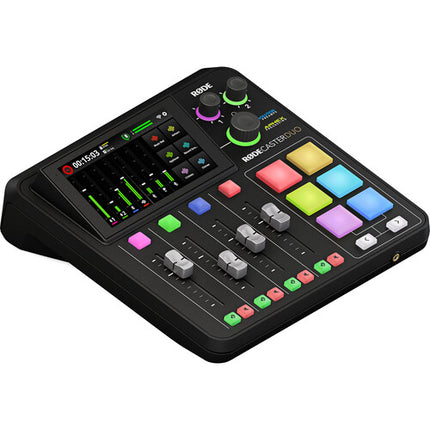 RODE RODECaster Duo Integrated Audio Production Studio- Black