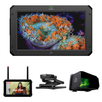Atomos 19 Inch HDR Monitor and 5.2 Inch On-Camera Monitor/Recorder/Switch Kit