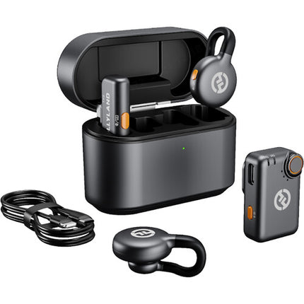 Hollyland LARK M2S Combo 2-Person Wireless Microphone System 2.4 GHz - Space Gray