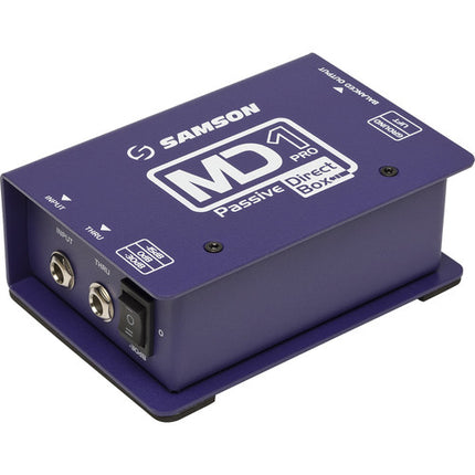 Samson S-MAX MD1 Pro Single Channel Passive Direct Box