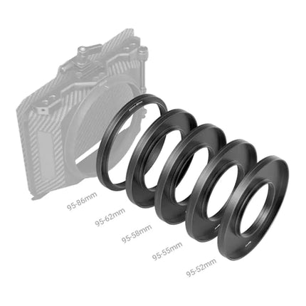 SMALLRIG Adapter Rings Kit 52/55/58/62/86/95mm 3383