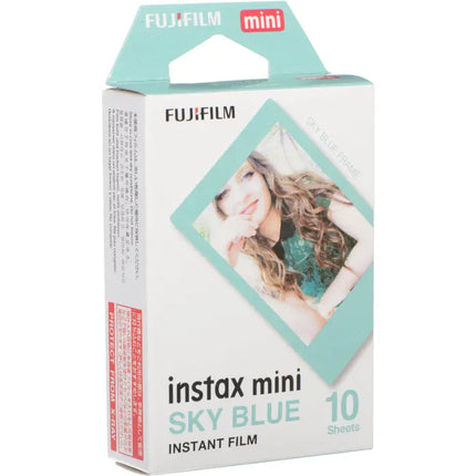 FUJIFILM Instax Mini Sky Blue Film (10 Exposures)