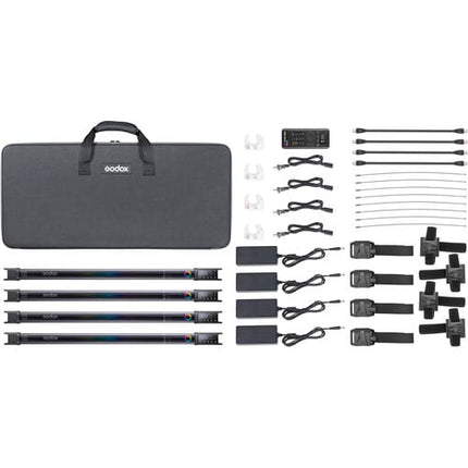 Godox TL60 RGB LED Tube Light 4-Light Kit