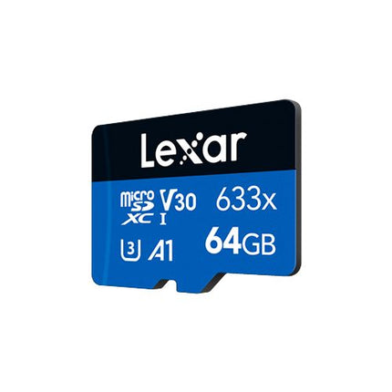 Lexar 64GB High-Performance 633x UHS-I microSDXC Memory Card