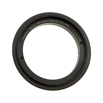 Fotodiox 58mm Filter Thread Lens- Macro Reverse Ring Camera Mount Adapter- for Canon EOS
