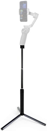 MAXCAM Selfie Stick Tripod Extension Rod for DJI OM 5- 4- Osmo Mobile 3- 2- Zhiyun- Aluminum Alloy Extension Rod + Aluminum Alloy Tripod