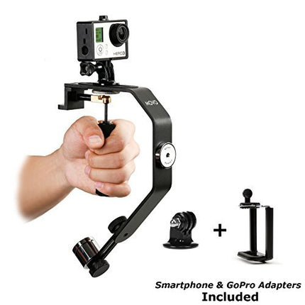 Movo Photo VS01-SP Handheld Video Stabilizer System with Counterweights for GoPro