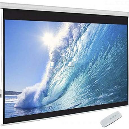 Generic Motorized Projection Screen Electric Roll Up Projector Screen With Remote 500 x 400 cm