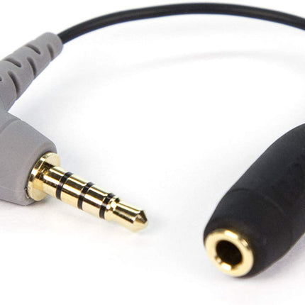 Rode SC4 3.5mm TRS Female to 3.5mm Right-Angle TRRS Male Adapter Cable for Smartphones