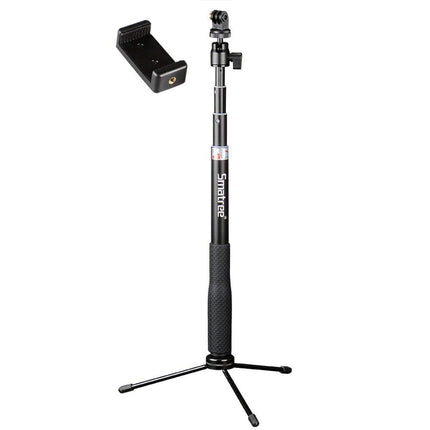 Smatree SmaPole Q3 Telescoping Selfie Stick with Tripod Stand