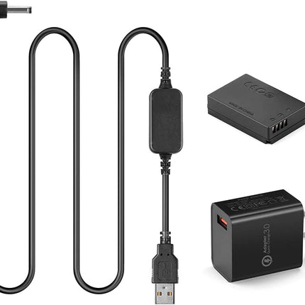 Raeisusp 5-8.4V USB Drive Cable ACK-E12 Power Supply Kit