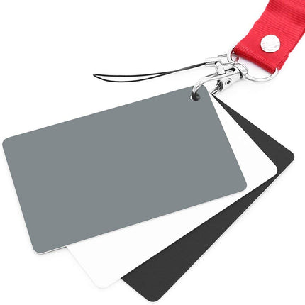 White Balance Card 18% Gray Grey Card