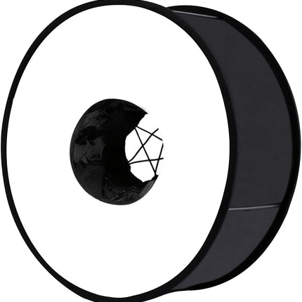 PULUZ Round Flash Softbox Diffuser 18inches - 45cm Portable Ring Flash Diffuser