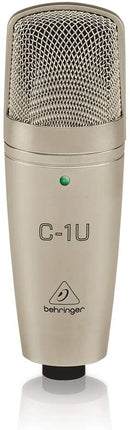 Behringer C-1U Professional Large-Diaphragm Studio Condenser USB Microphone