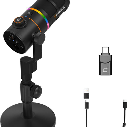 Comica EJoy D10 Pro RGB Wireless USB-C Mic