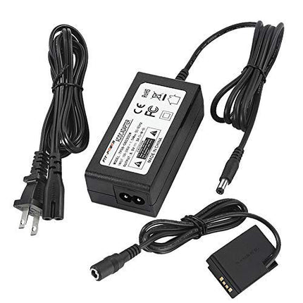 FIT-POWER ACK-E18 DR-E18 AC Power Adapter Charger DC Coupler Kit (Replace LP-E17 Battery)
