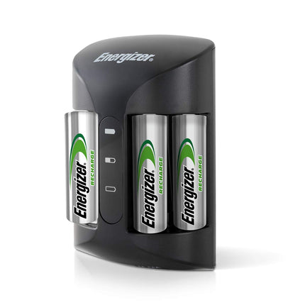 Energizer Rechargeable AA and AAA Battery Charger (Recharge Pro) with (Pack of 4 AA)