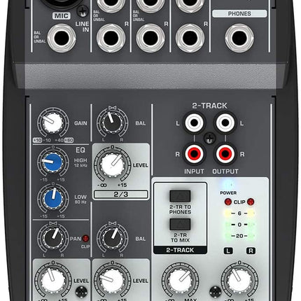 BEHRINGER- 5- 3-Pin XLR- 1-4inch TRS Phone (502)