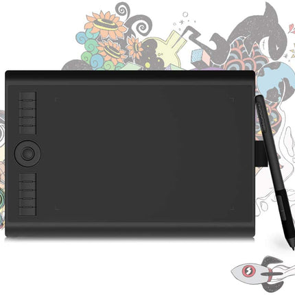 GAOMON M10K PRO 10 x 6.25 Inches Art Digital Graphic Tablet.