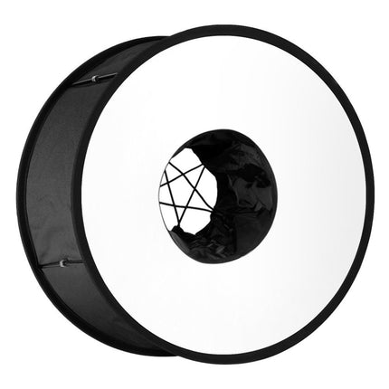 Neewer Round Universal Collapsible Magnetic Ring Flash Diffuser Soft Box