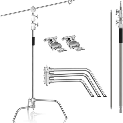 EMART Photography C Stand with Boom Arm