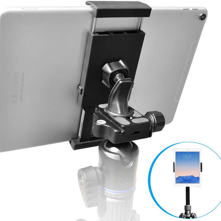 APPS2Car Sturdy Tablet and Phone Tripod Mount for iPad Samsung Tablet Cell Phone More