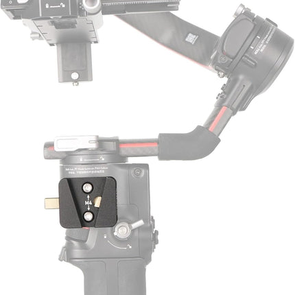 ZGCINE VR-04 Mini V Mount Plate for DJI Ronin S2-S3 Stabilizer V Mount Battery V-Lock Plate Adapter