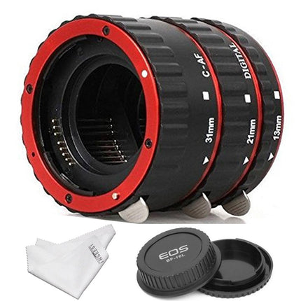 INSEESI Macro Lens Extension Tube with Lens Body and Rear Cap
