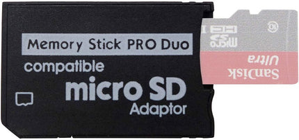 Memory Stick Adapter- Micro SD to Memory Stick PRO Duo