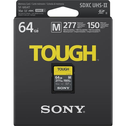 Sony SF-M Tough Series UHS-II SDXC Memory Card