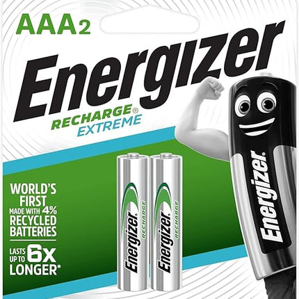 Energizer Rechargeble Battery- Size AAA2- Pack of 2