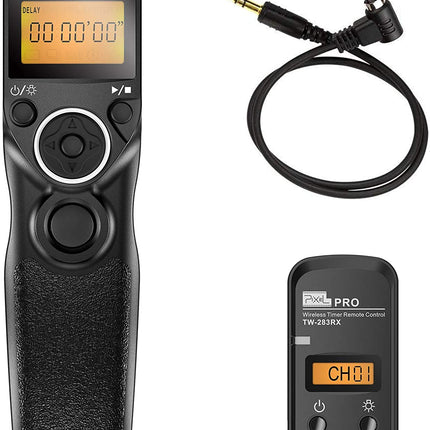Pixel TW-283-N3 LCD Wireless Shutter Release Timer Remote Control for Canon
