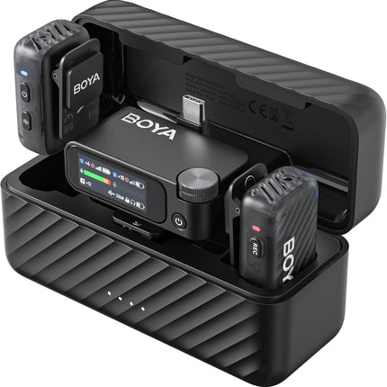 BOYA BOYAMIC 2 AI Powered 2 Person Wireless Microphone System