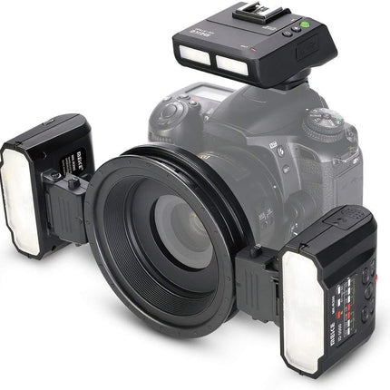 MEIKE MT24II-C 2.4 Wireless Macro Twin Flash Lite for Canon EF-Mount DSLR Cameras