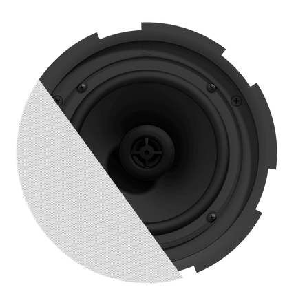 AUDAC 2-Way Ceiling Speaker With Twistfix Grill CIRA724-W White