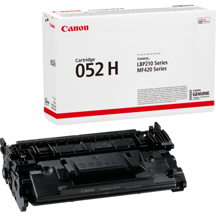 Canon 052H High Yield Black Toner Cartridge