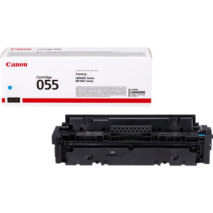 Canon 055 Toner Cartridge- Cyan