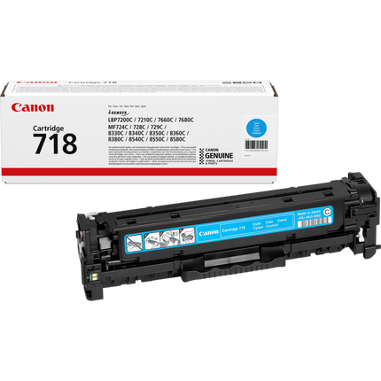 Canon 718C Cyan Toner Cartridge