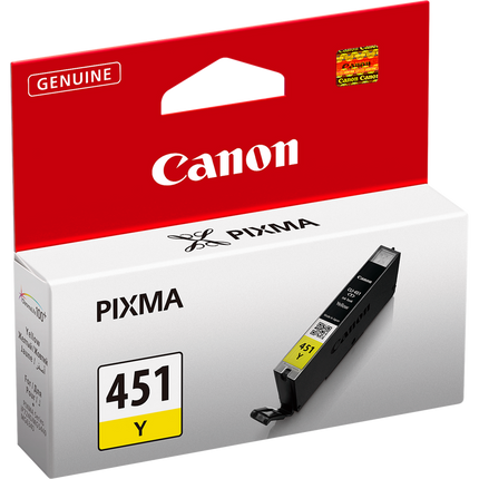 Canon CLI-451Y Yellow Ink Cartridge