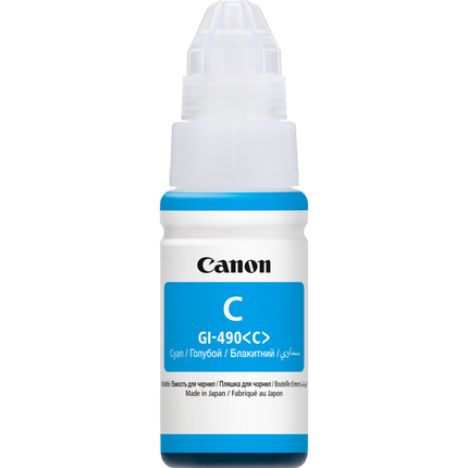 Canon GI-490 Cyan Ink Bottle