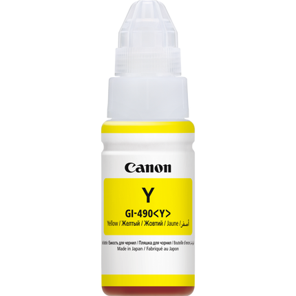 Canon GI-490 Yellow Ink Bottle