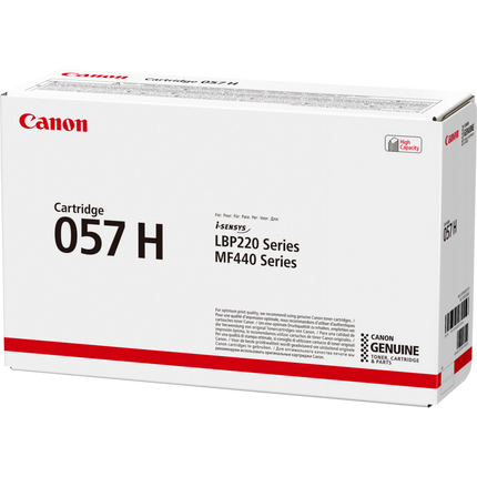 Canon i-SENSYS 057H Toner Cartridge- Black