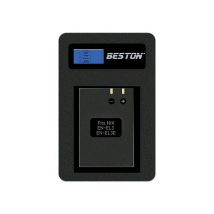 Beston Single Charger EN-EL3E for Nikon