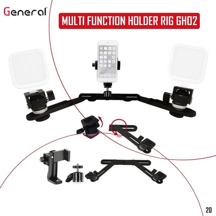 Generic GHO2 Multi-Function Smartphone Holder Rig