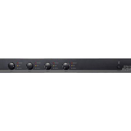 AUDAC EPA104 QUAD-CHANNEL CLASS-D AMPLIFIER 4 X 100W - CROSSOVER