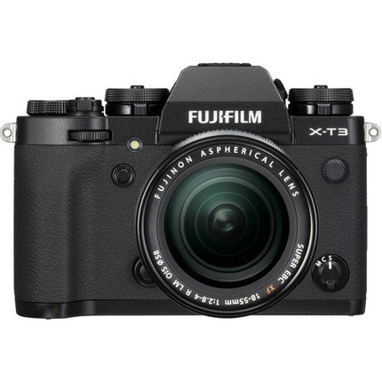 FUJIFILM X-T3 Mirrorless Camera with 18-55mm Lens (Black)